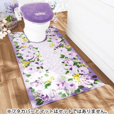 「ＮＥＷ幸せの風水フラワートイレタリー（トイレマット）」