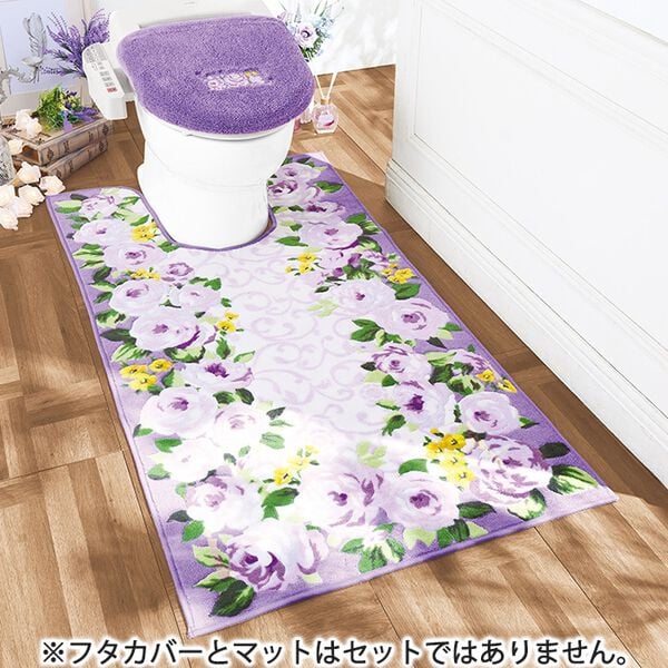 「ＮＥＷ幸せの風水フラワートイレタリー（トイレマット）」｜詳細画像