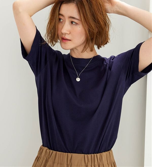 BELLUNA（ベルーナ）の「綿１００％大人顔サマ見えＴシャツ（Tシャツ）」｜詳細画像