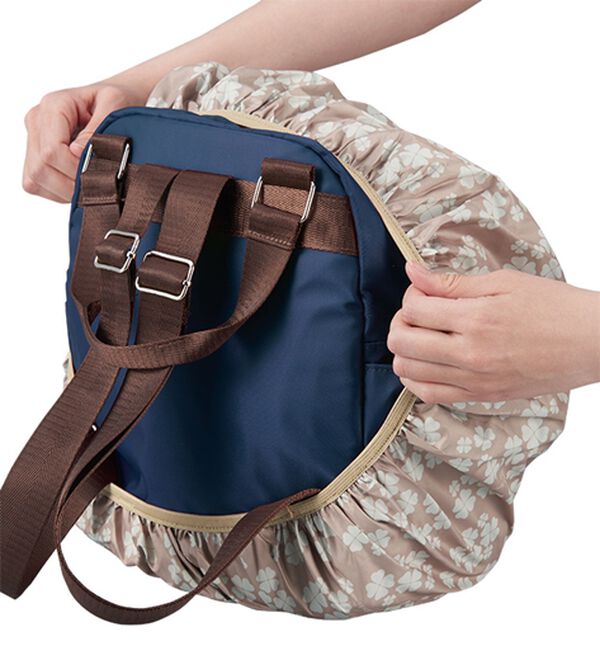 「整理収納アドバイザー監修１０ポケット軽量リュック（リュック）」｜詳細画像