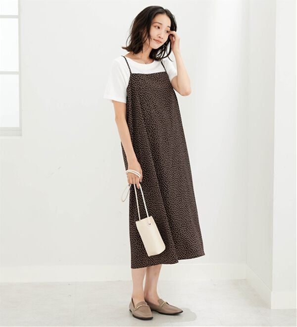 BELLUNA（ベルーナ）の「迷わず決まる！キャミワンピースセット（その他ワンピース）」｜詳細画像