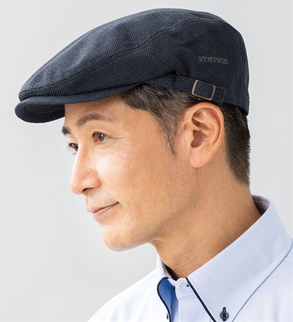 「＜ステットソン＞からみ織り涼やか帽子（メンズ帽子）」｜詳細画像