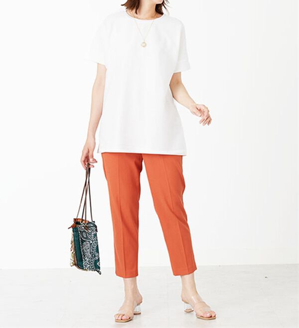 BELLUNA（ベルーナ）の「ボーダーチュール重ねチュニック（チュニック）」｜詳細画像