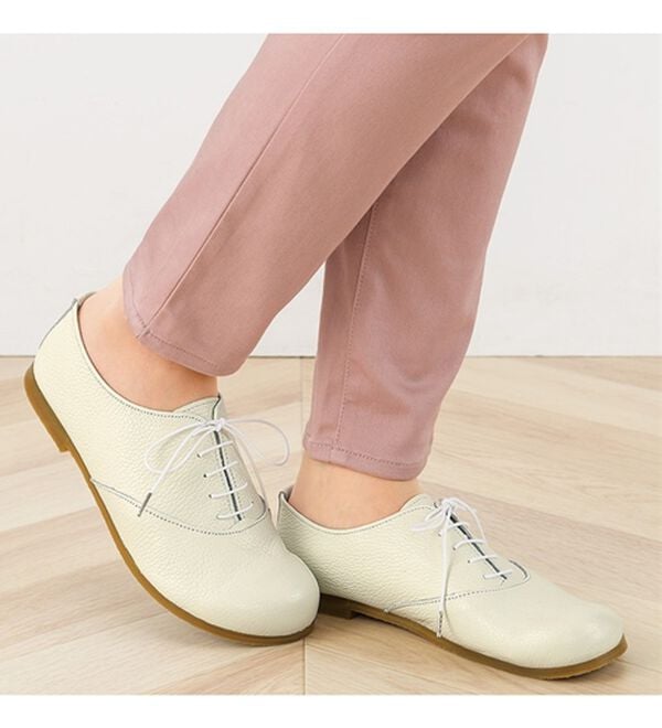 ルフラン（ルフラン）の「足指ゆったり５Ｅはだしシューズ（フラットシューズ）」｜詳細画像