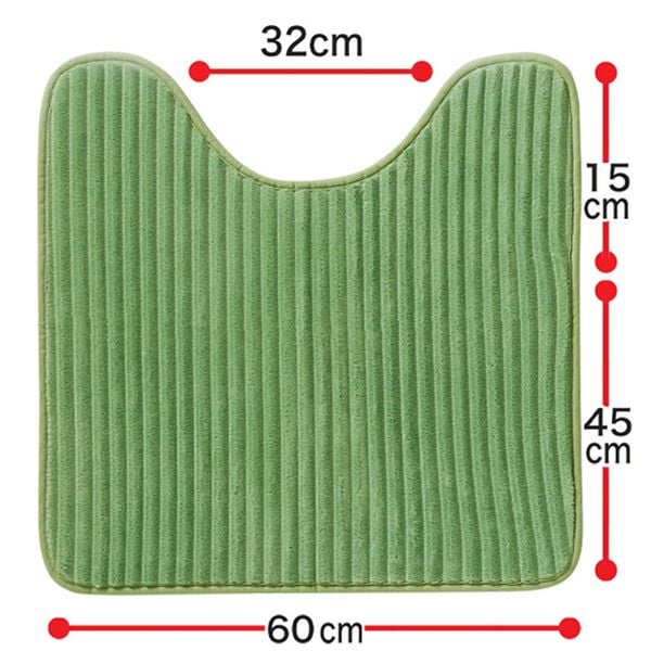 「コーデュロイ調トイレマット（トイレマット）」｜詳細画像