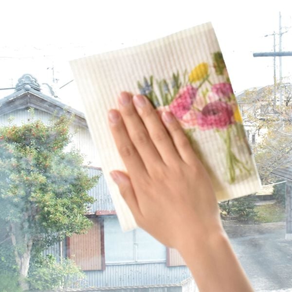 「ドイツのフキン花柄３種セット（その他キッチン用品）」｜詳細画像