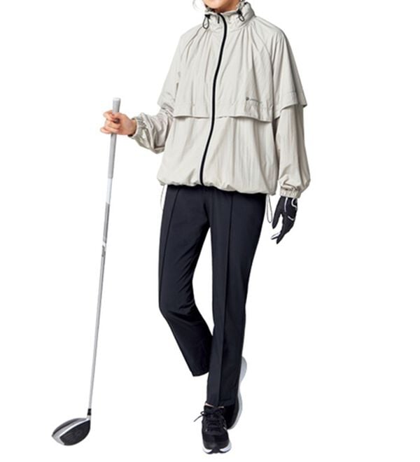 BELLUNA（ベルーナ）の「【UNDOVE】フード付はっ水スタンド衿ブルゾン（ブルゾン）」｜詳細画像