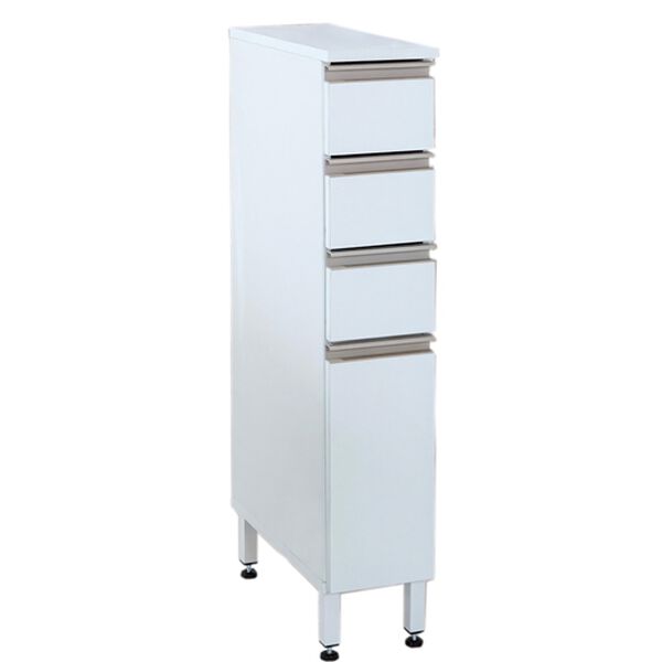 iellio（イエリオ）の「脚付すき間ランドリーワゴン（ランドリーラック・収納）」｜4段