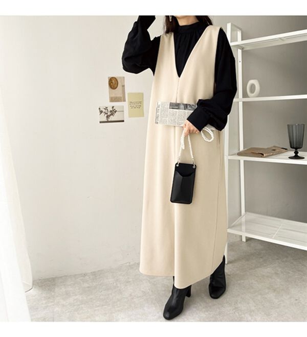 GeeRA（ジーラ）の「前後２ｗａｙボウタイブラウス（ブラウス）」｜詳細画像