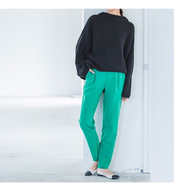 RANAN（ラナン）の「ふんわり！あぜ編ニットチュニック（チュニック）」｜詳細画像