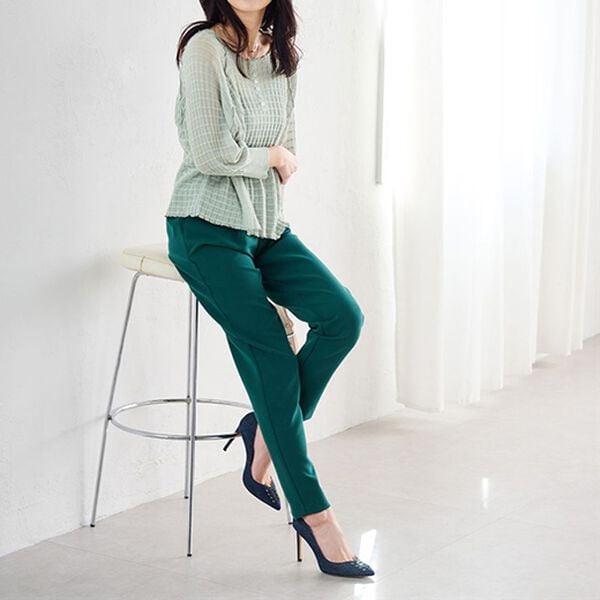 RANAN（ラナン）の「シアーニットプルオーバー（ニット・セーター）」｜詳細画像