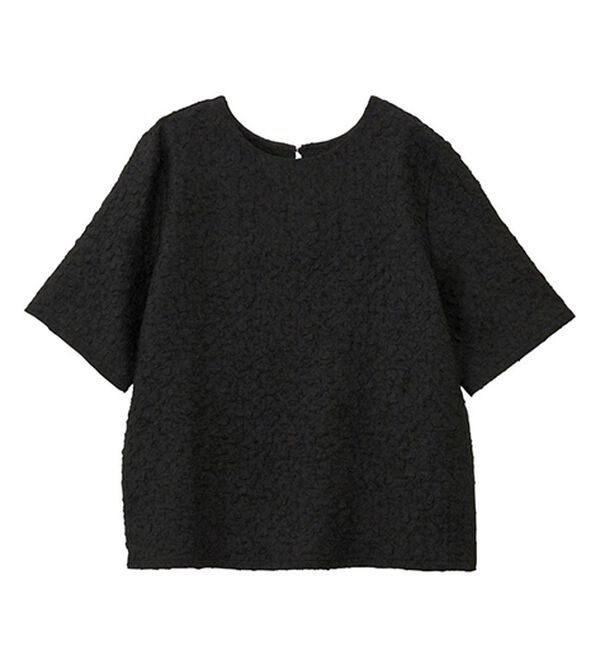 GeeRA（ジーラ）の「ふくれジャカードテクスチャーブラウス（ブラウス）」｜詳細画像