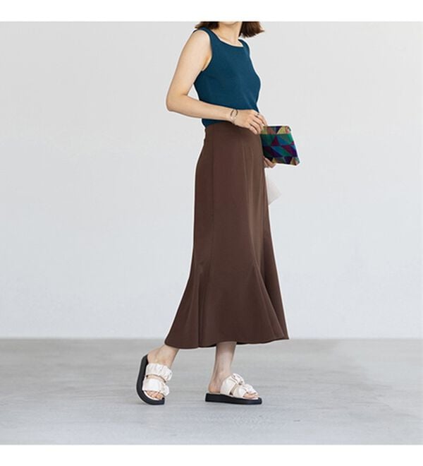 GeeRA（ジーラ）の「ストレッチマーメイドスカート（ロングスカート）」｜詳細画像