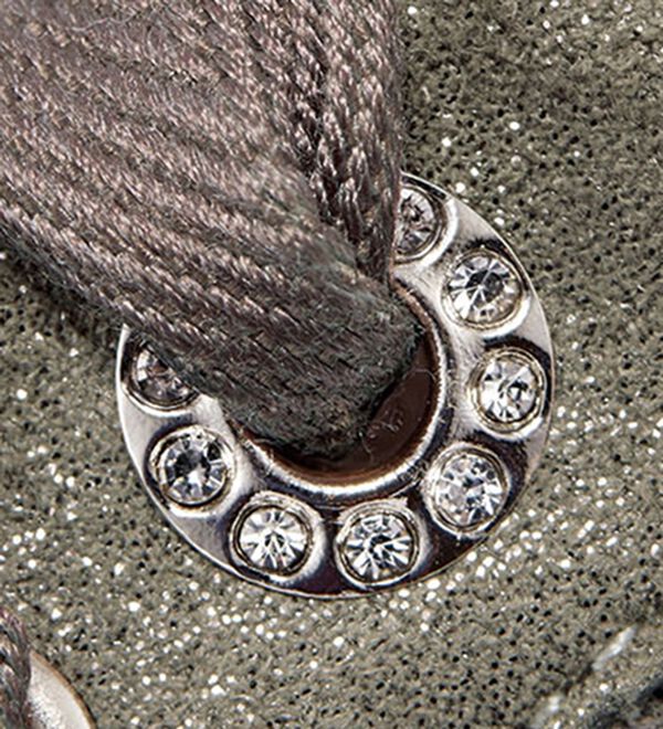 ルフラン（ルフラン）の「＜マスチェッタ＞リボン&times;ビジューソールシューズ（スニーカー）」｜詳細画像