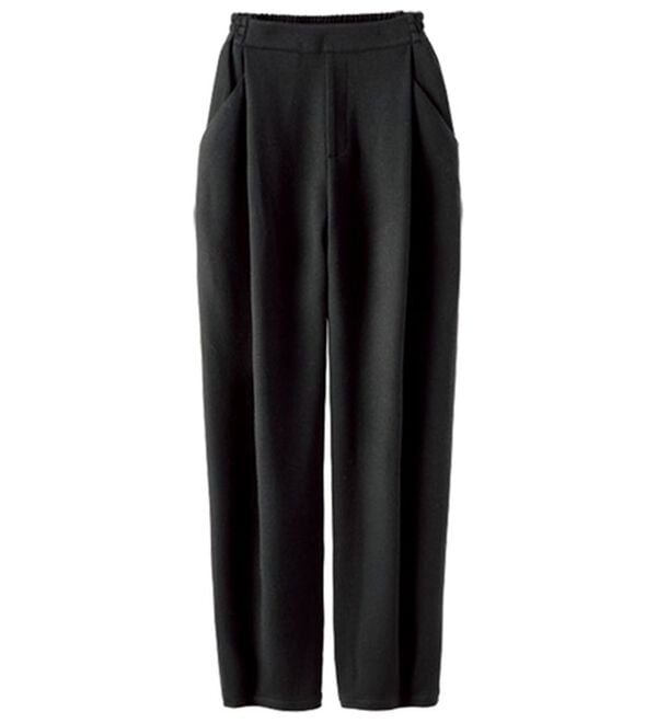 BELLUNA（ベルーナ）の「ゆったりパンツ派さんのきちんとパンツ（フルレングスパンツ）」｜黒