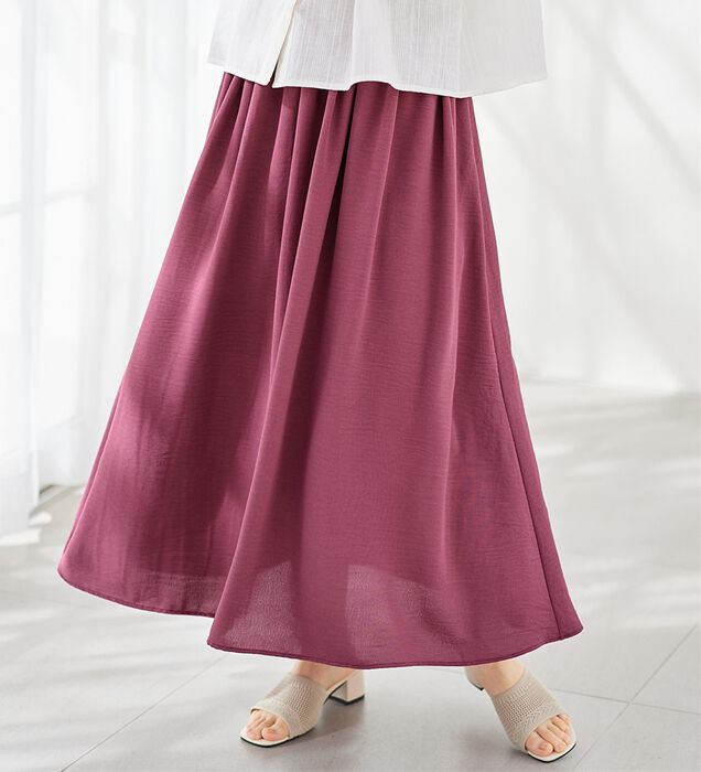 極美品 CFCL RIVULET SKIRT ロングスカート ギャザー モダン