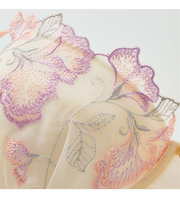 YU'NOW（ユナウ）の「ぷるるん谷間のノンワイヤーブラ＆ショーツ（ブラジャー＆ショーツセット）」｜詳細画像