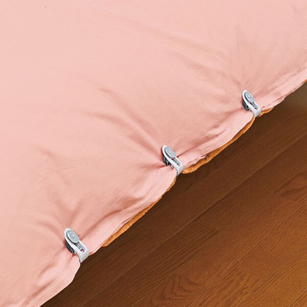 「布団ズレ防止クリップ　１２個組（その他日用品）」｜詳細画像