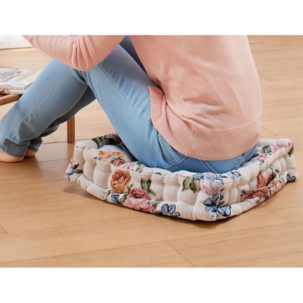 「高級ゴブラン織厚みたっぷりクッキークッション（チェアカバー・チェアパッド）」｜詳細画像