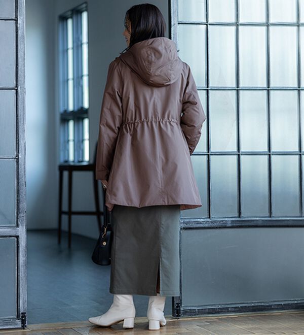 BELLUNA（ベルーナ）の「Ａｉｒｙ　＆Ｗａｒｍ　あったか軽量デザインコート（ロングコート）」｜詳細画像