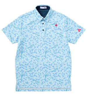 「＜ルコックスポルティフ＞接触冷感小柄半袖シャツ（メンズポロシャツ）」｜詳細画像