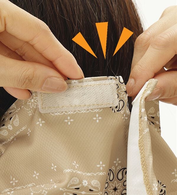 「水が飲めるＵＶフェイスクーラー（その他ファッション小物）」｜詳細画像