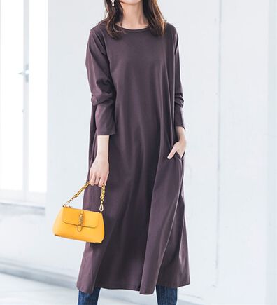 RANAN（ラナン）の「【選べる２丈】＜ＢＣ＞ポケット付マキシワンピース（その他ワンピース）」