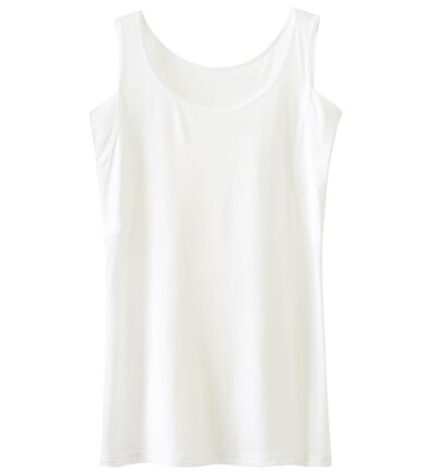 LAVIENNE（ラヴィエンヌ）の「【暑がりさん必見！】瞬間ひんやり冷感！タンクトップインナー＜さらりラボ＞（肌着・インナーウェア）」
