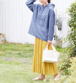 Viola e Viola（ヴィオラ エ ヴィオラ）の「アノラックパーカープルオーバー（パーカー）」｜ブルー系