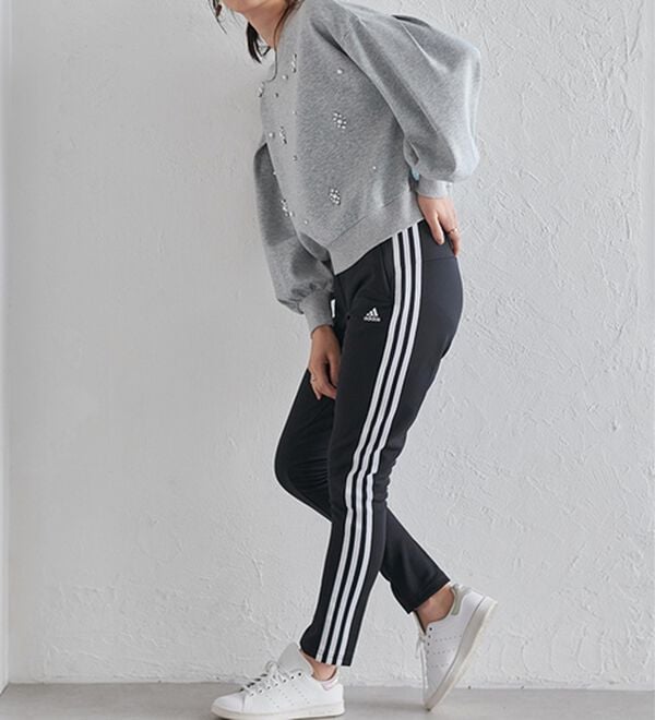  レギュラーフィット フルレングス オープンヘム トラックパンツ adidas＞トラックパンツ - ベルーナ【公式】