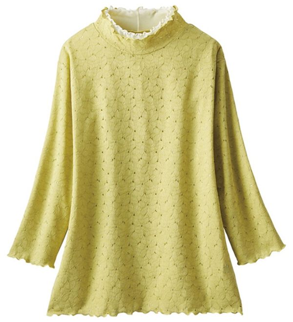 LAVIENNE（ラヴィエンヌ）の「メロウが素敵な総レースプルオーバー（肌着・インナーウェア）」｜マスタード