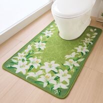 「トイレマット　リーリエ（トイレマット）」