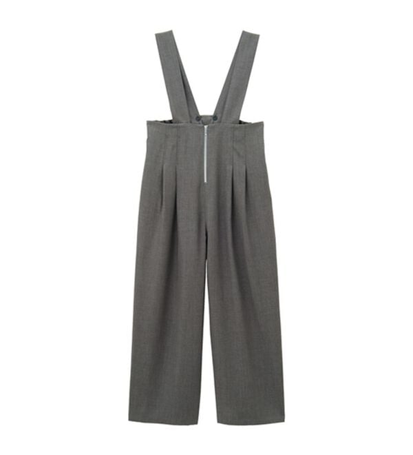 GeeRA（ジーラ）の「フロントジップハイウエストサロペット（オールインワン）」｜詳細画像