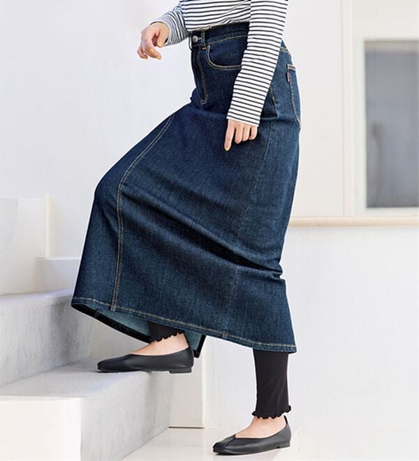 BELLUNA（ベルーナ）の「《ＨｕｇＲｅａｍコットン》リブレギンス（スパッツ・レギンス）」｜詳細画像