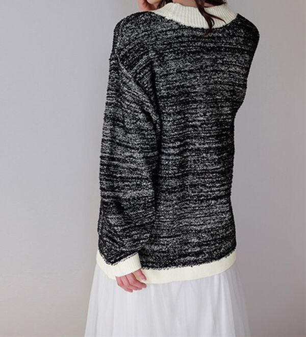 RANAN（ラナン）の「ツイード調ニットカーディガン（ニットカーディガン）」｜詳細画像