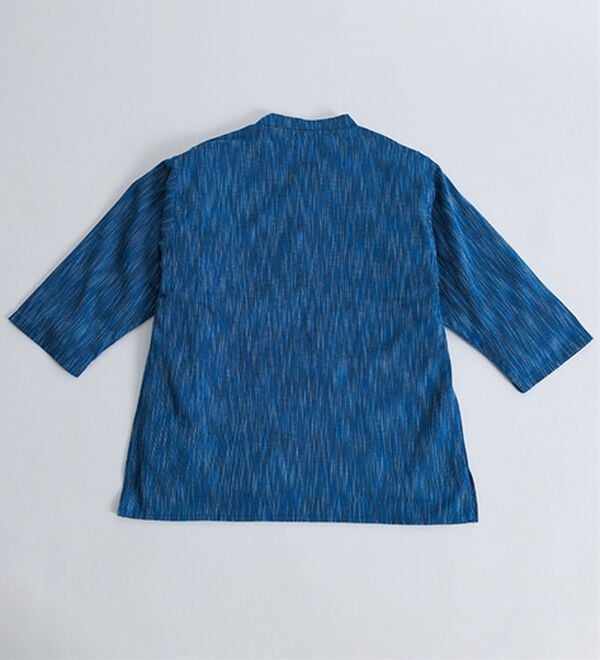 「ざっくり木綿のゆったりリラックスシャツ（メンズシャツ）」｜詳細画像