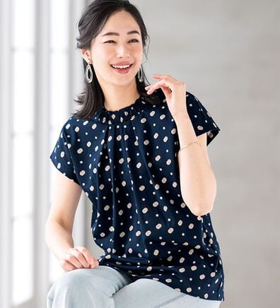 ルフラン（ルフラン）の「涼しくてブラウス見え！プルオーバー（カットソー）」