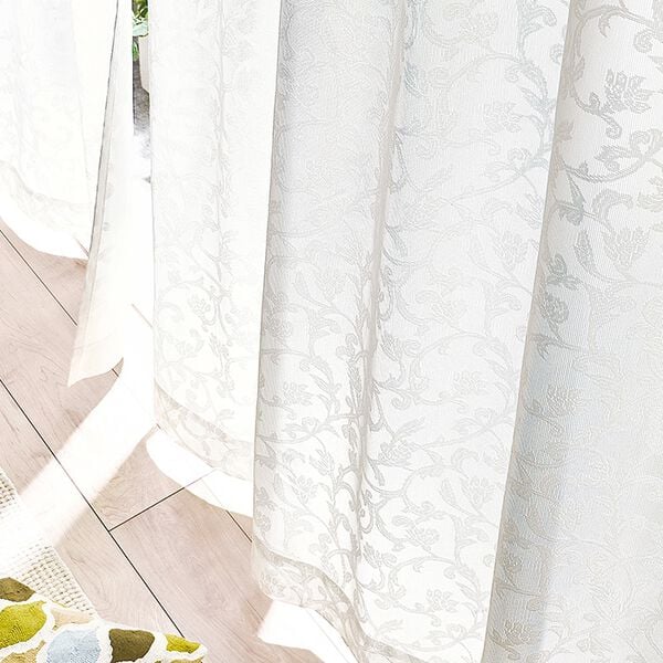 「１００サイズ防音・ＵＶカット・見えにくいレースカーテン（レースカーテン）」｜詳細画像