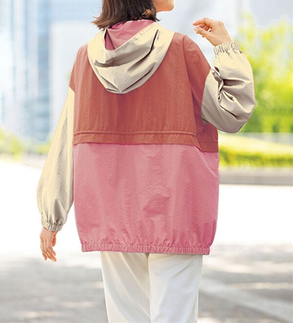 ルフラン（ルフラン）の「お散歩に便利な配色ジャケット（その他ジャケット）」｜詳細画像