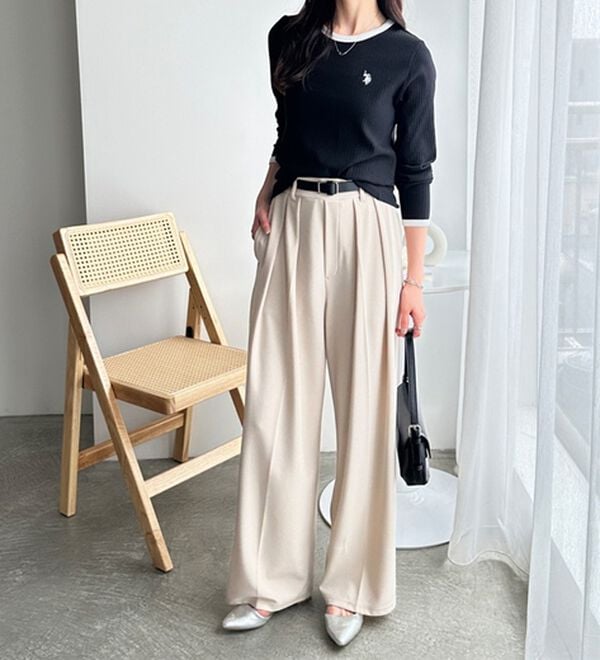 GeeRA（ジーラ）の「【U.S. POLO ASSN.】配色デザインリブロンT（カットソー）」｜詳細画像