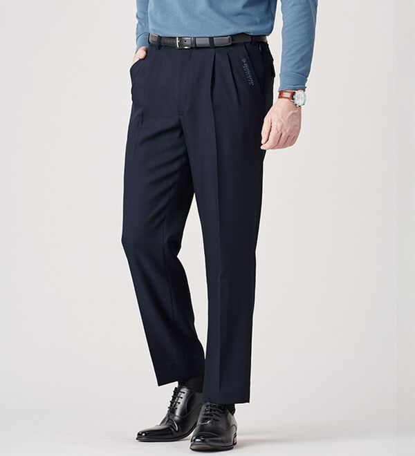 ダンロップ・リファインド＞楽らく安心定番スラックス - ベルーナ【公式】