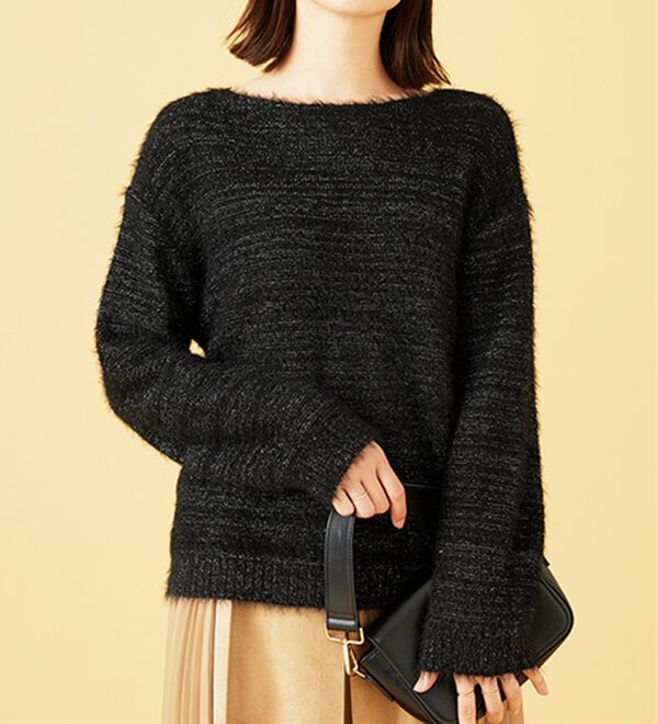 BELLUNA（ベルーナ）の「ふわふわシャギープルオーバー（ニット・セーター）」｜詳細画像