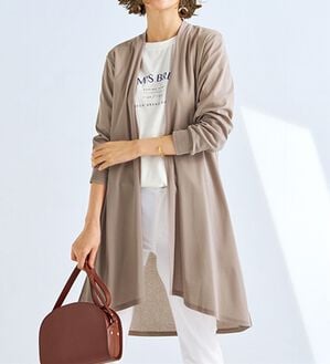 BELLUNA（ベルーナ）の「＜日本製＞マルチ機能ロングカーディガン（その他カーディガン）」｜詳細画像