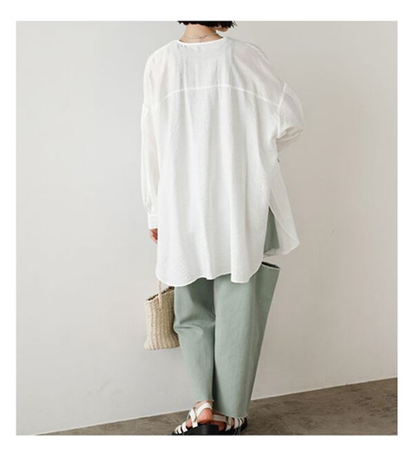 GeeRA（ジーラ）の「ビッグシルエットシャツジャケット（シャツ）」｜詳細画像