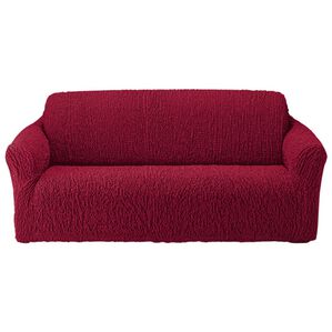 「抗菌防臭付タテヨコ伸縮フィット式ソファカバー（ソファーカバー）」｜ワイン