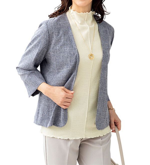 ルフラン（ルフラン）の「【４色組】メロウ使いプルオーバー（カットソー）」｜詳細画像