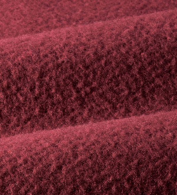 「日本製　鹿の子フリースの暖かポロシャツ（メンズポロシャツ）」｜詳細画像