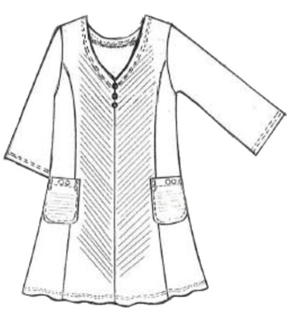 「【２枚組】杢調ボーダー切替えプルオーバー（カットソー）」｜詳細画像