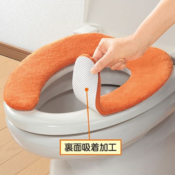「おくだけふんわり便座シート　２組セット（その他トイレ用品）」｜詳細画像