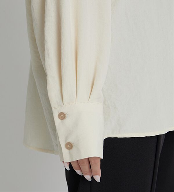 BELLUNA（ベルーナ）の「【低身長さん向け】ポケットデザインゆったりシャツ（シャツ）」｜詳細画像